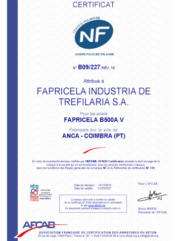 AFCAB – Couronnes 5 à 9 mm